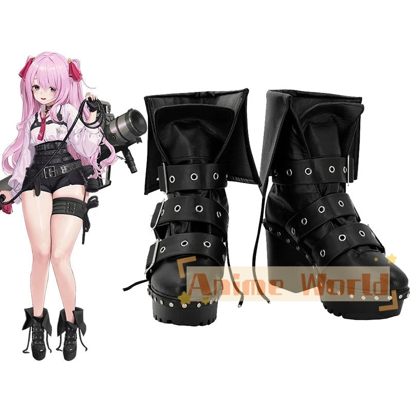 

Goddess of Victory: Nikke Unlimited Yuni Cosplay Shoes Halloween Carnival Boots Custom Made