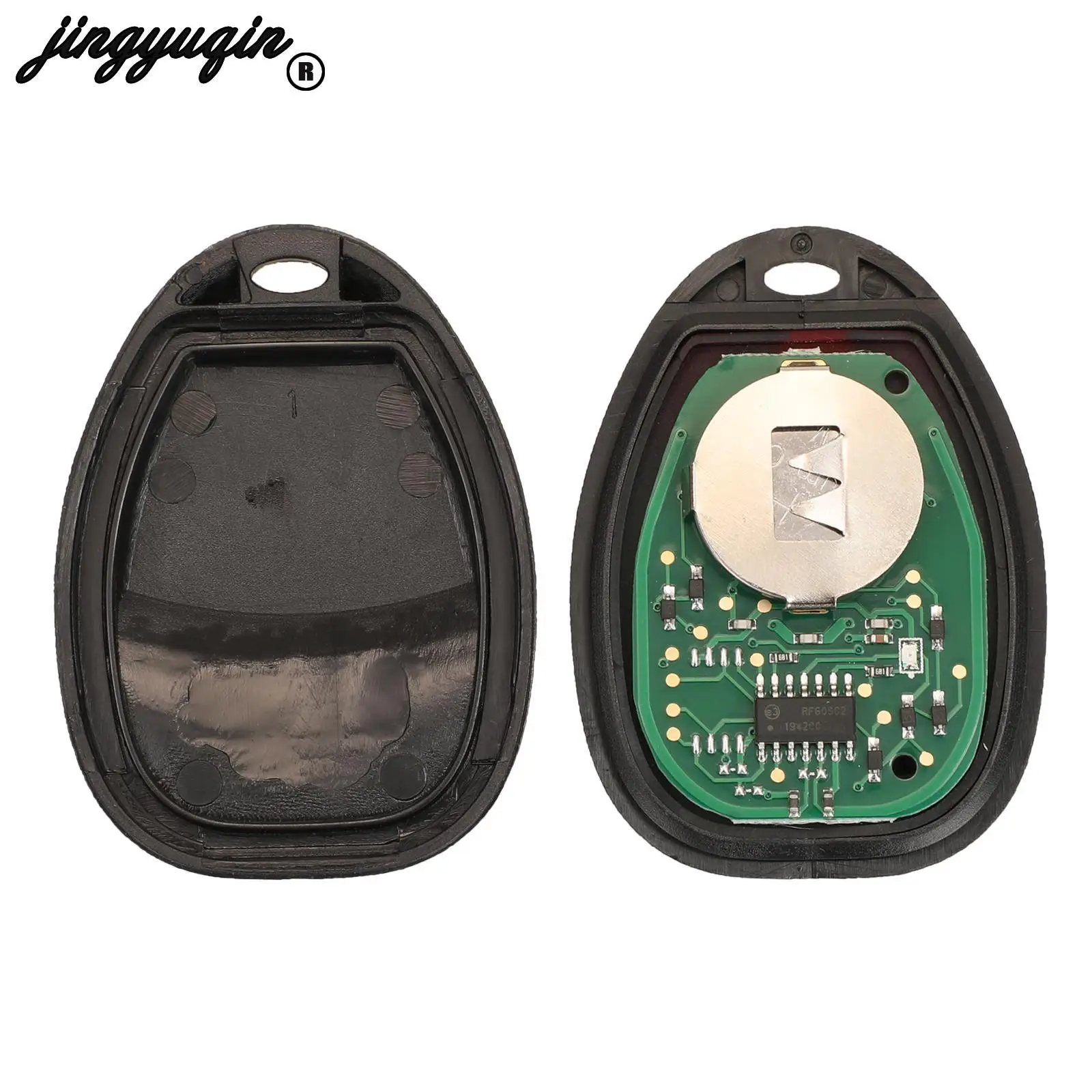 jingyuqin Remote Key 315Mhz Fob For Buick Enclave Cadillac Escalade SRX Suburban Tahoe Traverse GMC Acadia Yukon Saturn Outlook