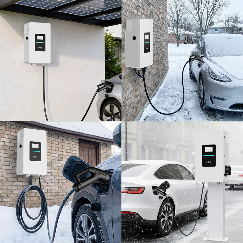 Customized 20kW 30kW 40kW CCS2  DC Fast EV Charger Floor-standing Commercial Electric Vehicle Charging Station