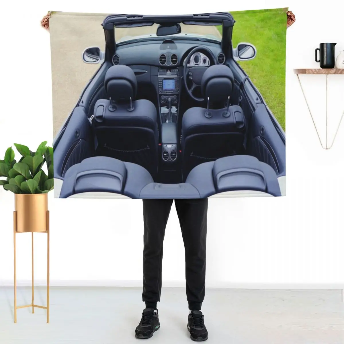 Great Kids Blanket!!! Sports Car BLANKET!!! Throw Blanket Large Warm Hairys Custom Vintage warm winter Blankets