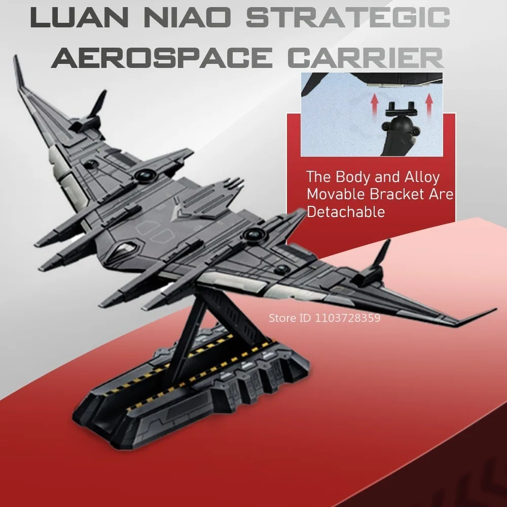 

1:1500 1:3000 Luan Niao Strategic Aerospace Carrier Model Toys Metal Diecast Miniature Aerospace Models for Adults Holiday Gifts