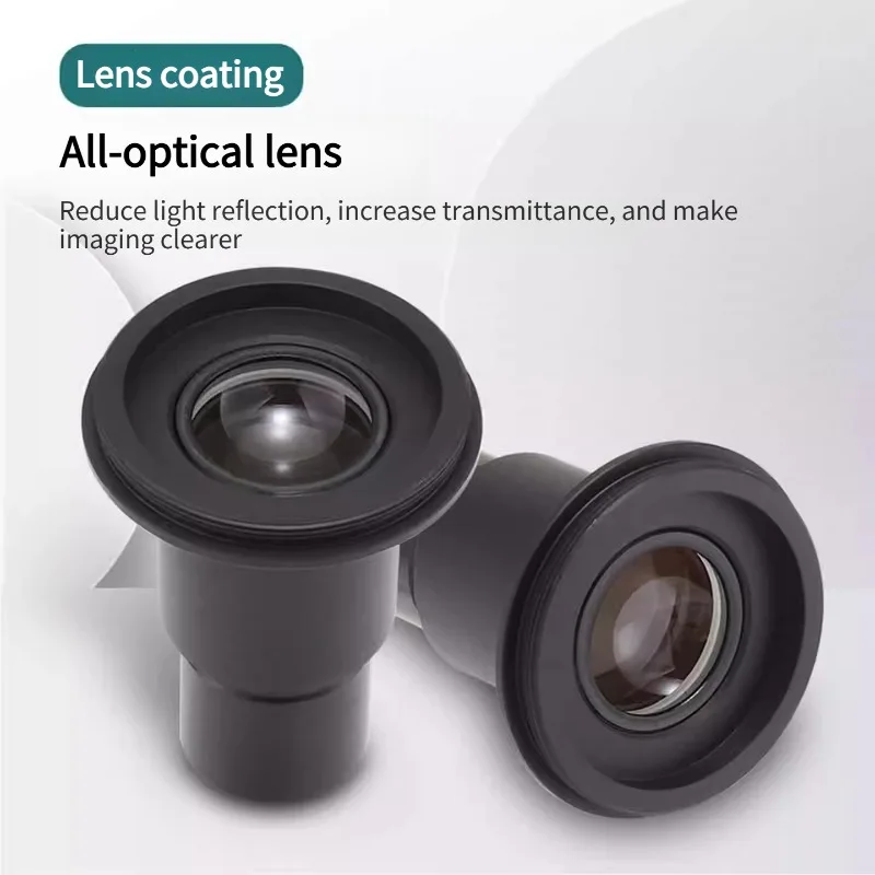 8x Biological Microscope DSLR Camera T-Ring Adapter 23.2mm Lens Mount Kit for Canon EOS Nikon Sony Pentax Olympus