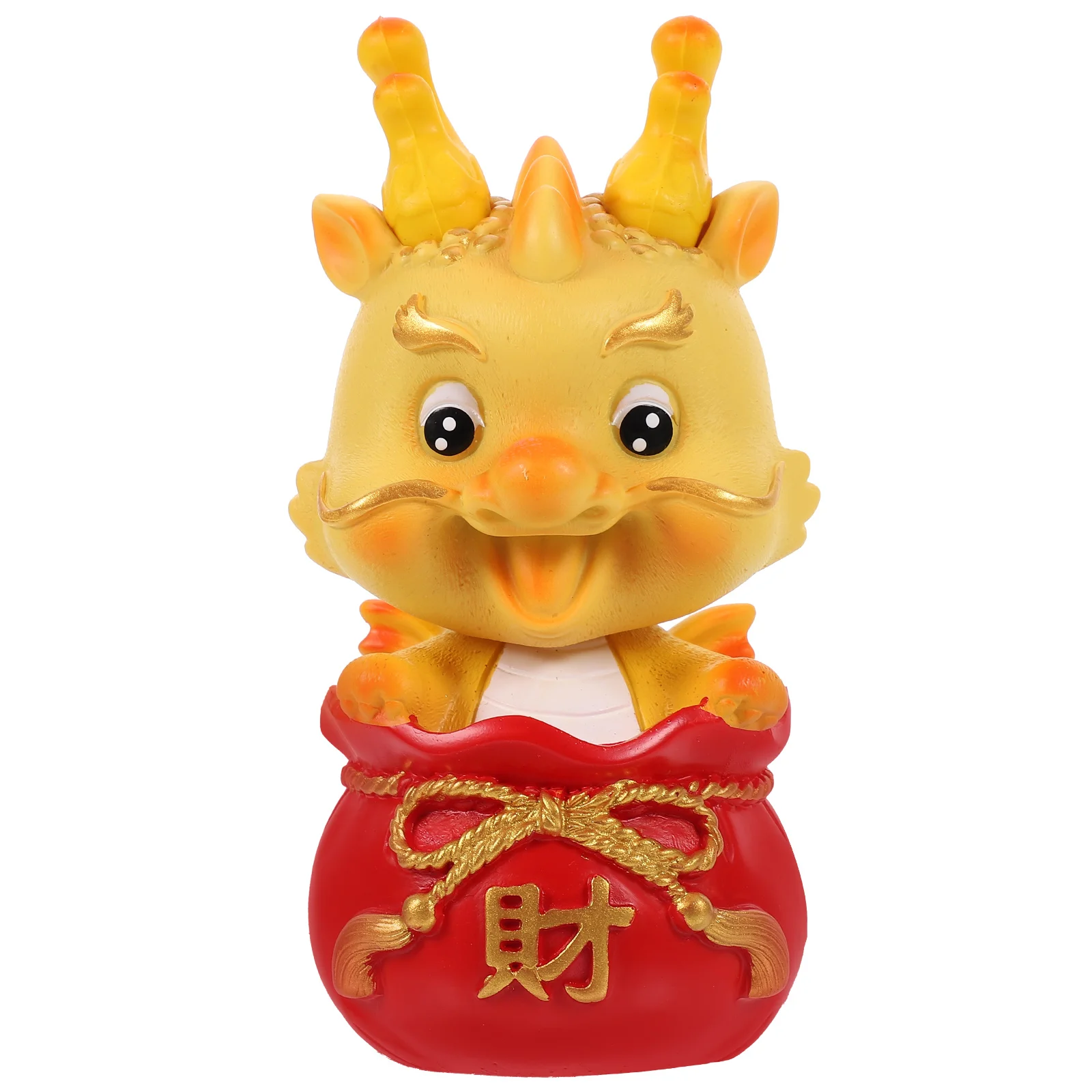 

1Pcs Lightweight Resin Dragon Decoration Creative Cartoon Statue Desktop Ornaments For Bedroom Office Store