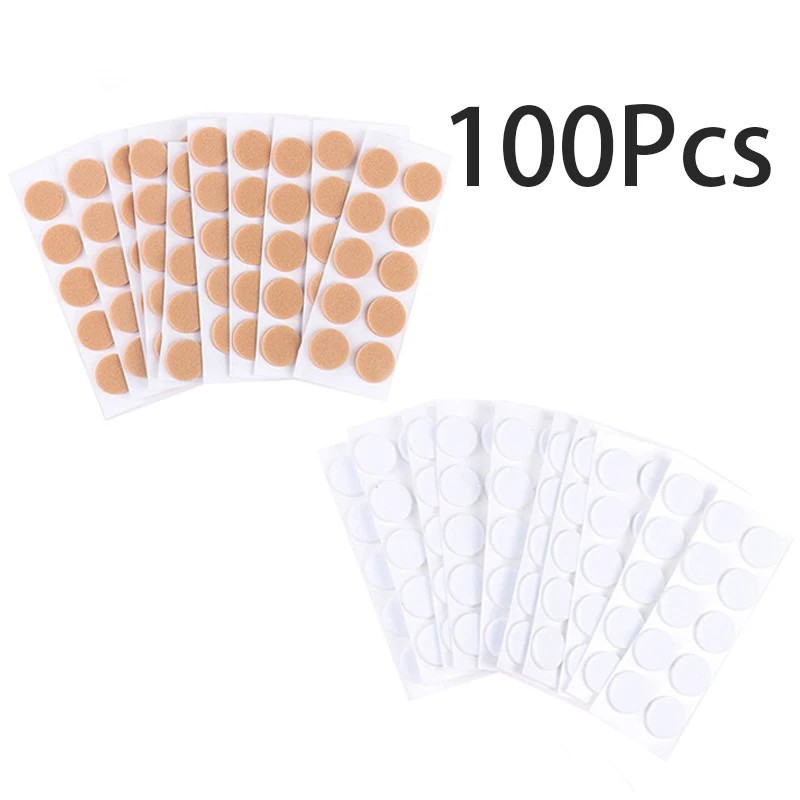 100Pcs Earring Backs Earring Lifters Support Patches Stabilizers Pads for Stretched Earlobes Droopy Pierced Ears Drooping Holes