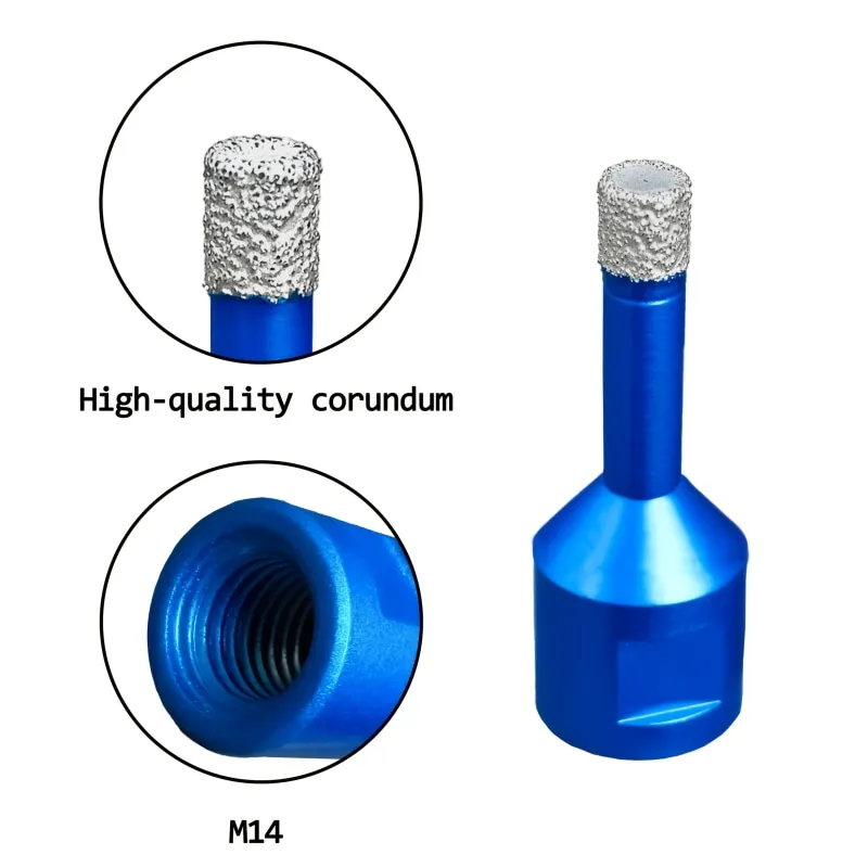Specialty Brazing Drill Bit Set For Glass Concrete Drilling Tools 6-50mm Drilling Tools Diamond Hole Opener Drilling Tools