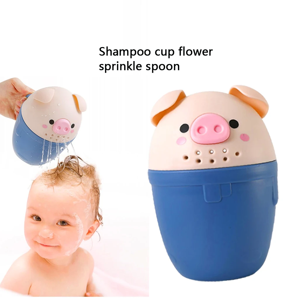 Douchepot Cartoon Babybadbeker Babydouche Haar Gietbeker Badaccessoire, Groen