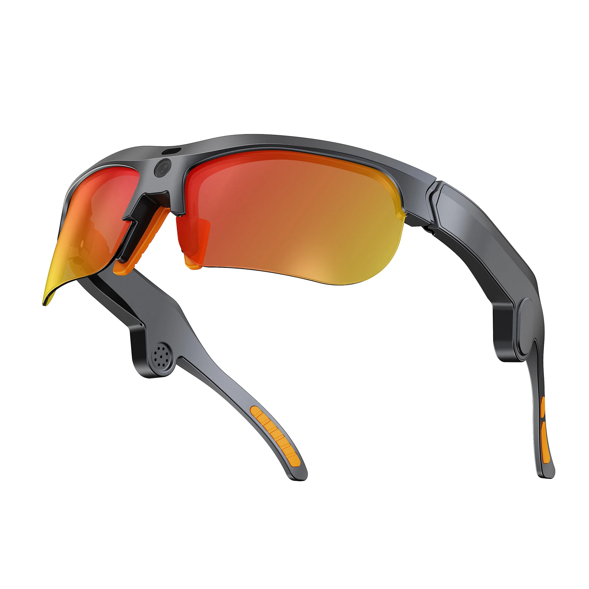 1300W HD Camera Smart Glasses Video Call Music Playback Video Recording Photo Taking Wireless Headphones AI Cycling Glasses