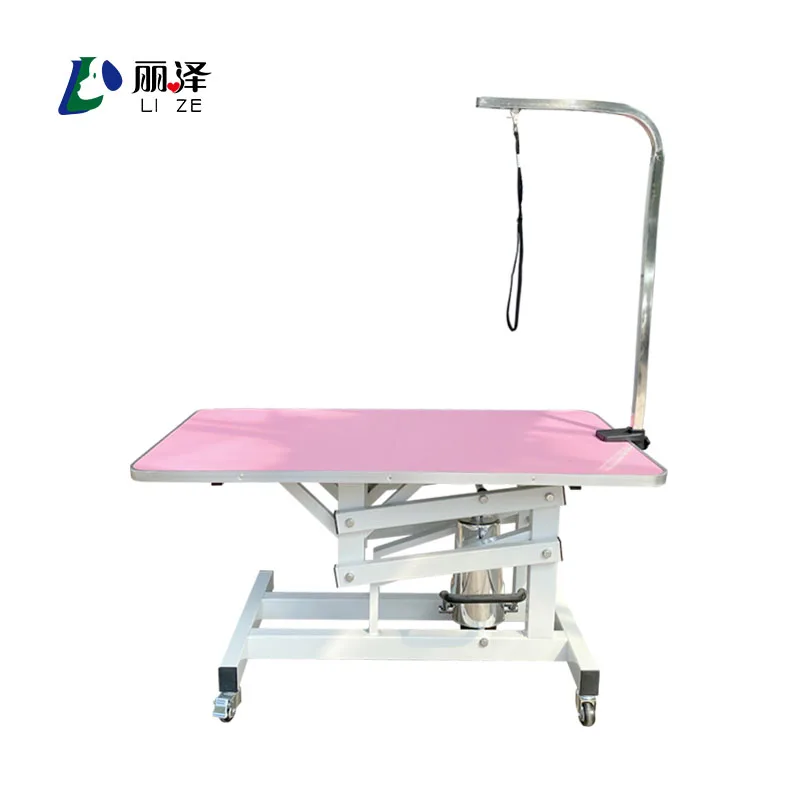 LIZE Steel Spray Molding Z-type Hydraulic Lifting Pet Grooming Table Dog Beanty Table for Sale Professional Manufacturer