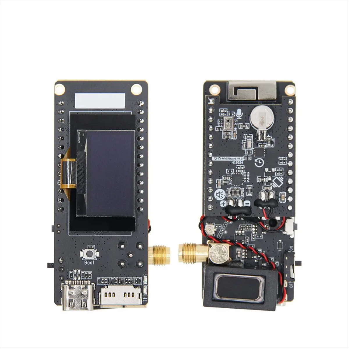 

(ABDH) T3S3 MVSRS ESP32-S3 LoRa Development Board SX1262 868MHz OLED Display Voice Communication Bluetooth 5 Wi-Fi IoT Module