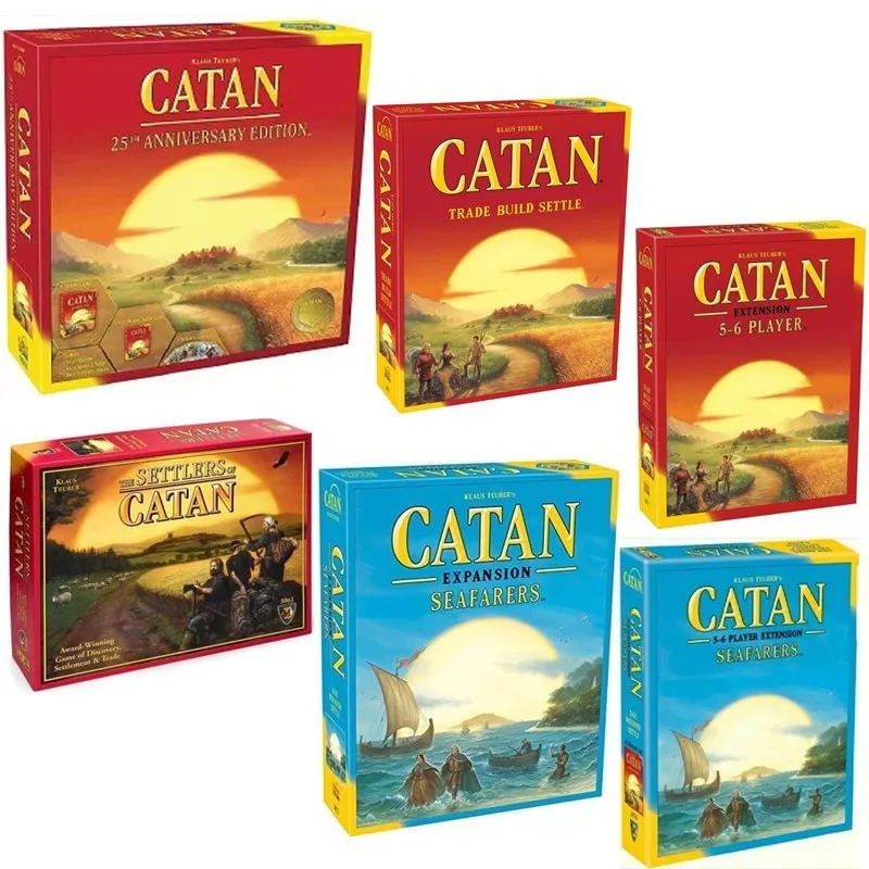 New Devir Catan card game, board game with friends, party game Board Game For Home Party Adult Family Playing Cards Games