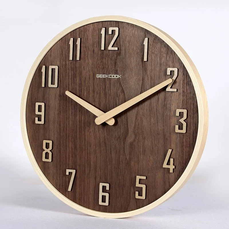 Clockwork Bedroom Wall Clock Modern Living Room Large Kitchen Wall Clock Nordic Accessories Relogio De Parede Room Decoration