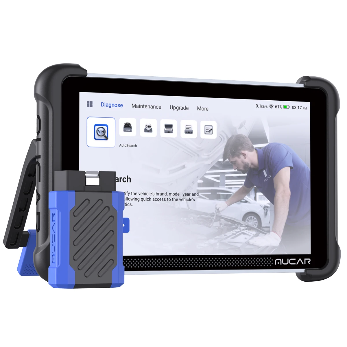 MUCAR 892BT AI Diagnostic Tools All System Bidirectional OBD2 Scanner 34 Resets Lifetime Free Update Scan Tool for 150 Car Brand