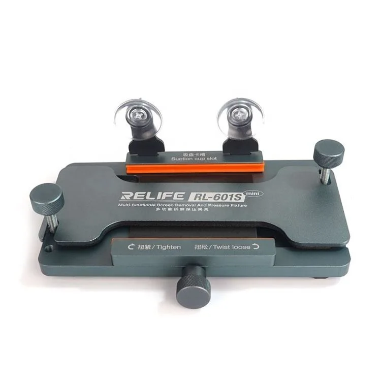 

RELIFE RL-601S Mini Multifunctional Disassembly Screen and Mobile Phone Pressure Holding Fixture with Back Cover Glass Clip