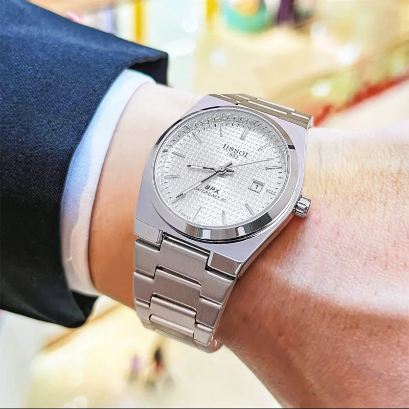 Reloj Mecánico Azul para Hombre Diseño