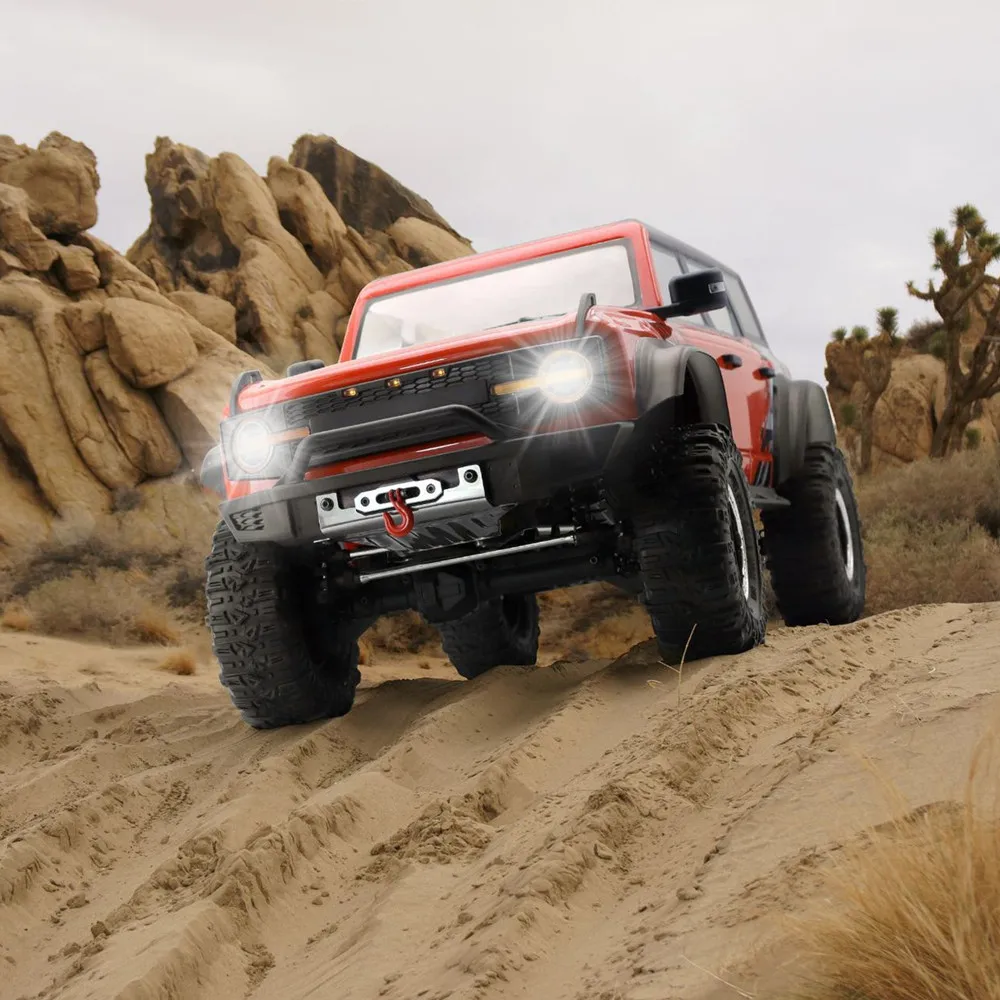 원격 제어 장난감 EX86130 모델 1/10 랩터 모양의 고성능 시뮬레이션 등반 오프로드 차량 Ex86130 모델 선물