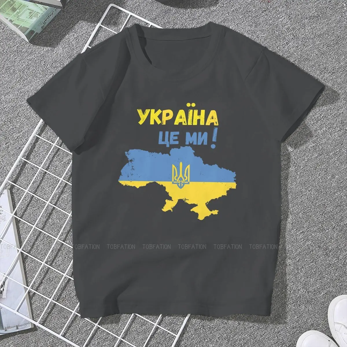 We are Ukraine Kawaii Girls Women T-Shirt  5XL Blusas Harajuku Casual Short Sleeve Vintage Oversized Tops