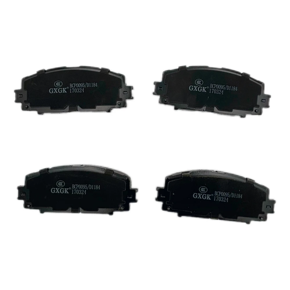 Front Brake Pads For TOYOTA YARIS XP90 Prius XW30 XW50 Vios XP90 04465-52180 D1184 metal material Car Accessories
