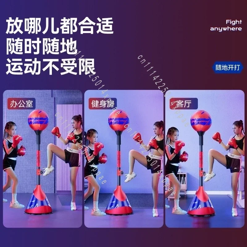 Training Target For Adult Daily Boxing Workout Freestanding Boxing Punching Bag With Speed Reaction Ball
