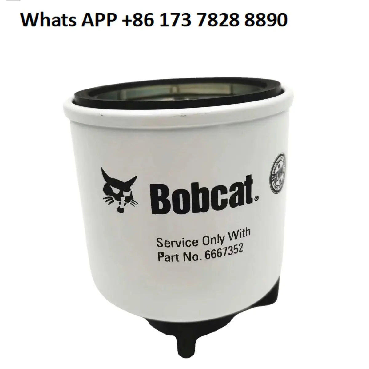 

Architectural Artifact Bobcat S70 Skid Steer Loader Original Machine Filter Oil Filter Element Item No. 6657635