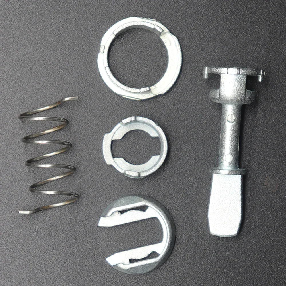 For Audi A6 4B 1997-2005 Car Front Door Handle Lock Closing Cylinder Barrel Paddle Seal Repair Kit Tool 44.4MM 1U0837167E Parts