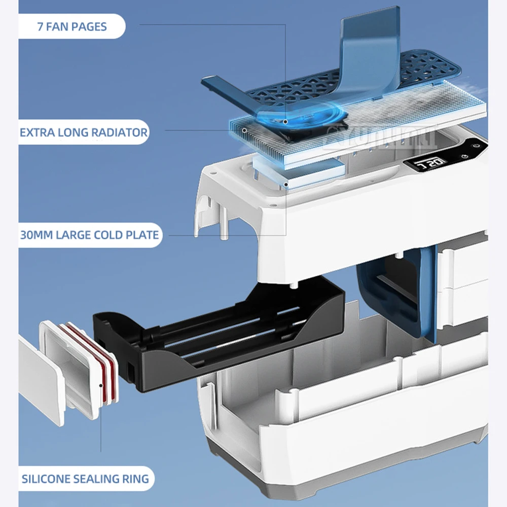 Мини-холодильник для инсулина с регулируемой температурой