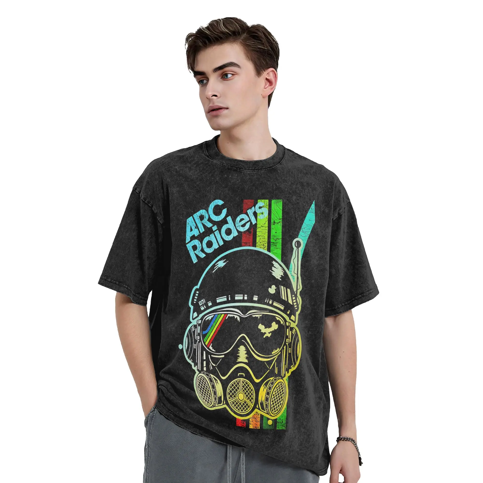 Arc Raiders T-Shirt  Simple T Shirts Short Sleeves Y2K Funny Tops Summer Cotton Crewneck Oversized Tees