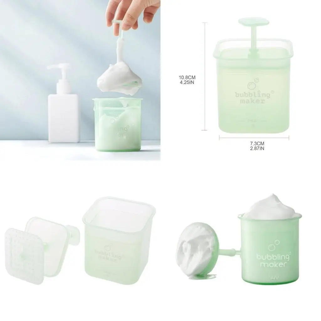 

G6KF Portable for Facial Cleanser Foam Cup Whip Bubble Maker for Facial Cleanser Foam Maker Bubble Foamer Bubbler for Facial