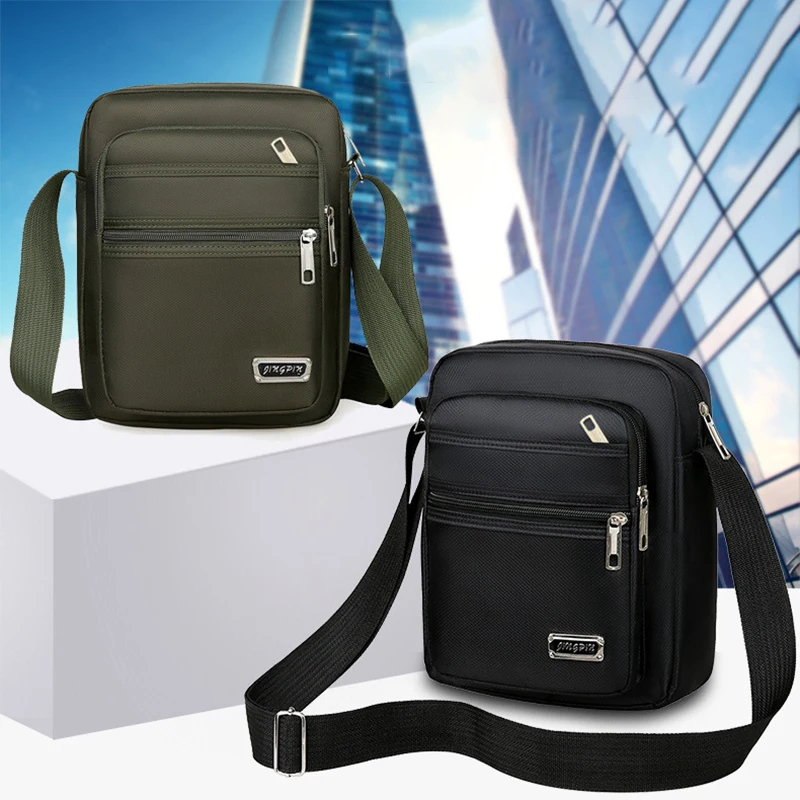 New Men Crossbody Bags Nylon Men Women Shoulder Bags Travel Casual Storage Shoulder Bag Messenger Bags