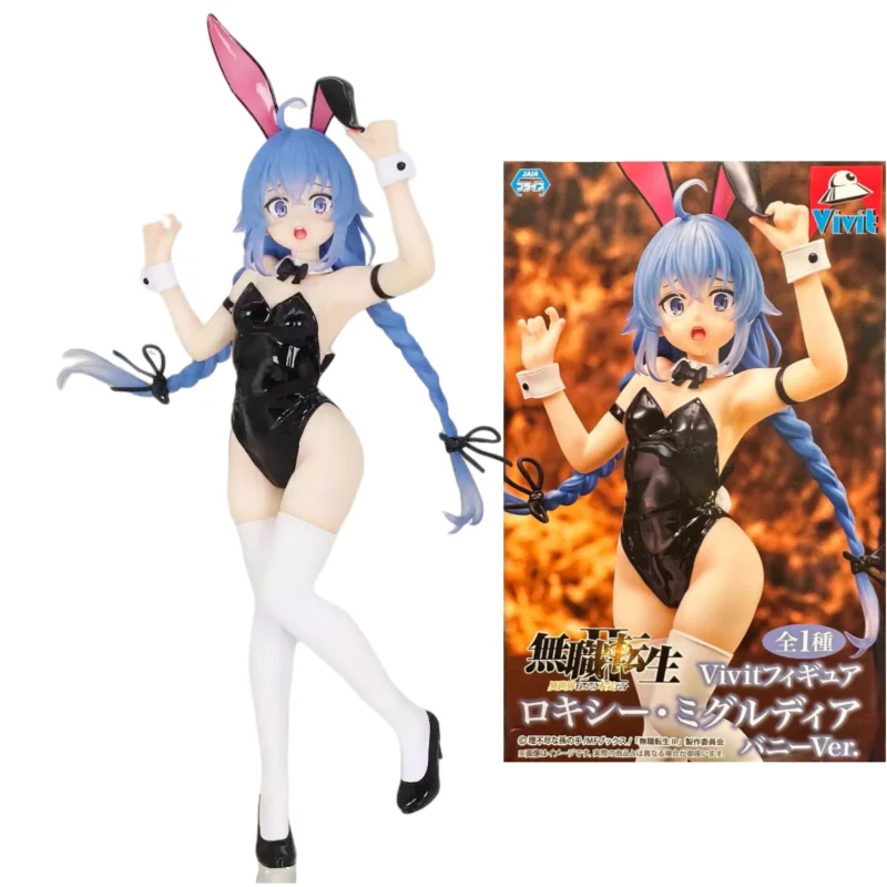 

В наличии оригинальные вентиляторы Vivit Mushoku Tensei: безработная реинкарнация Roxy Bunny Girl, аниме-фигурка, модель, коллекция игрушек, подарок для ребенка