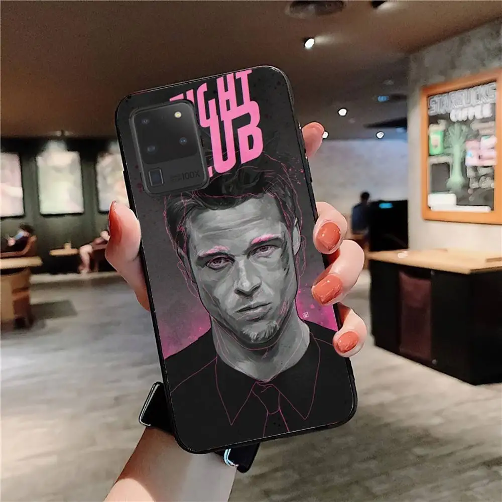 Чехол для телефона F-Fight Club для Samsung S 24 Fe 25 Ultra Plus 20 Lite 21 30 22 23 24 22 Ultra 5G Fundas