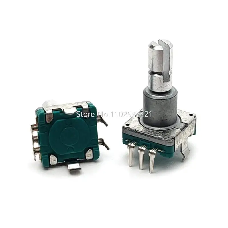 1 Piece EC11 Type Car Radio CD Audio Navigation Volume Switch Encoder Shaft Length 17MM 5Pin