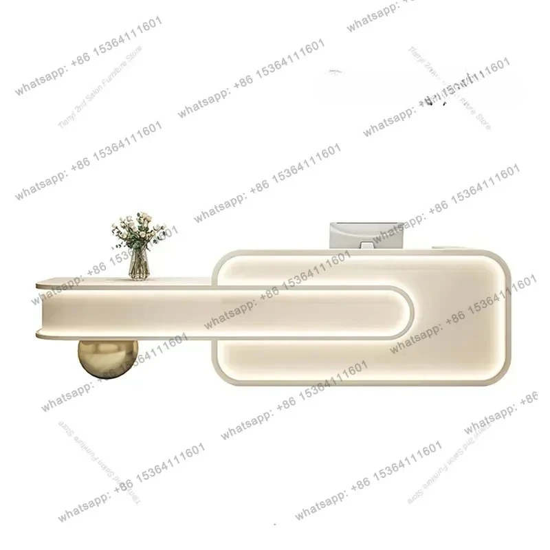 

Стойки регистрации салона красоты в итальянском стиле Магазин одежды Роскошные простоты Стойки регистрации Дизайнерская мебель Свет HBRD