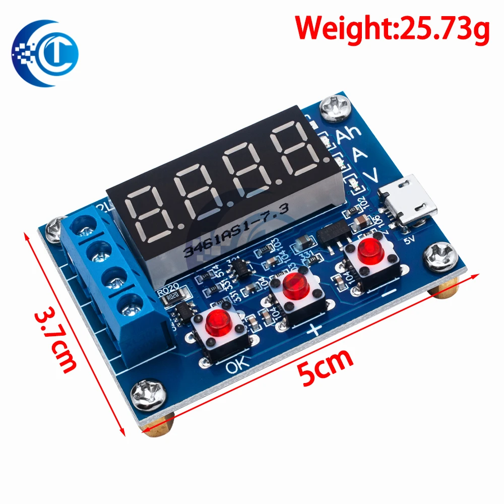 CLT IT ZB2L3 All-in-One Li-ion & Lithium Lead-acid Battery Capacity Meter, Discharge Tester and Analyzer image 2