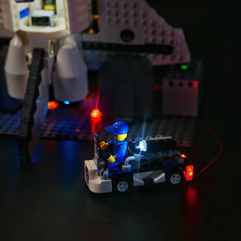 DIY RC LED Light Kit For LEGO 10231 Shuttle Expedition   (Only LED Light,Without Blocks Model)