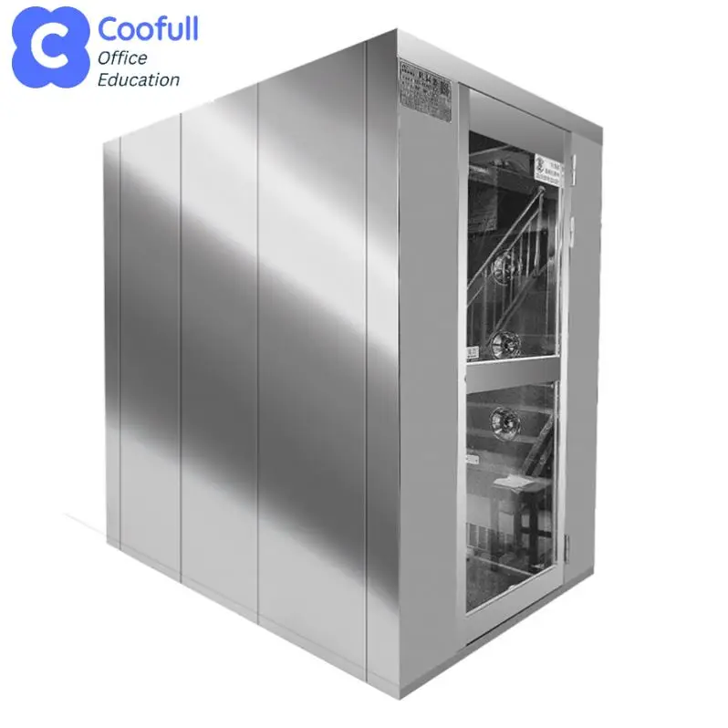 COOFULL Intelligent Automatic Air Shower Room | Customizable Stainless Steel Cleanroom Equipment | OEM/ODM Service