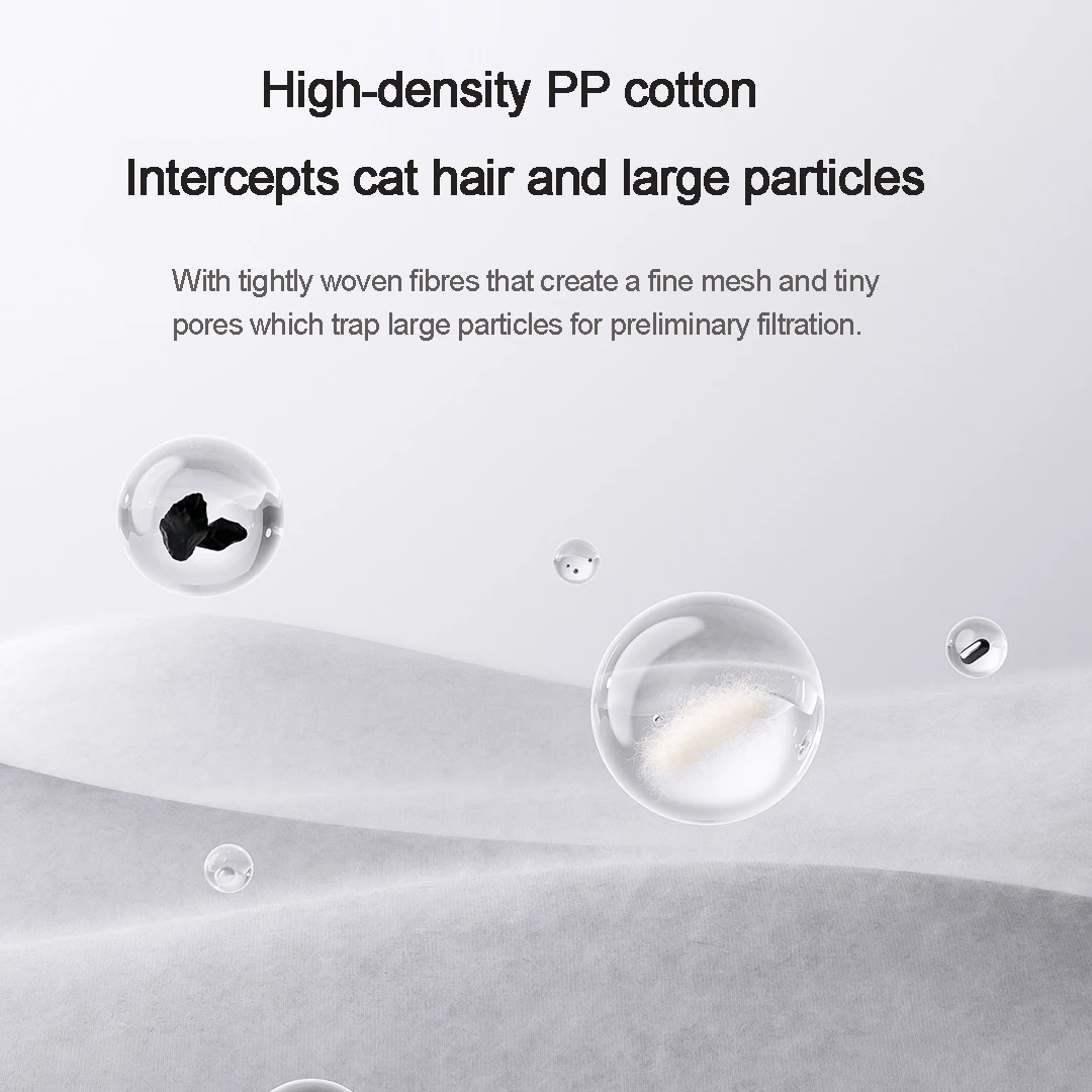 Mijia Smart Pet Water Dispenser 2 Filter Cartridge Original accessory set Activated carbon granules Clean water quality