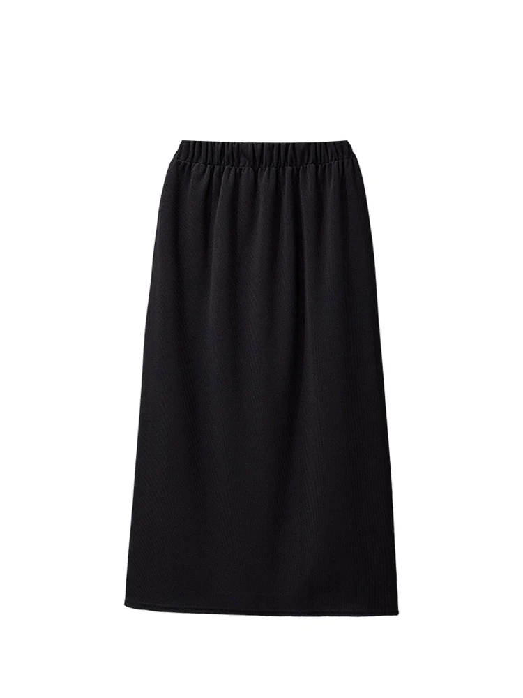 Spódnica trapezowa z wysokim stanem dla kobiet plus size, nowa kolekcja jesień-zima, idealna do figury typu gruszka, piękna spódnica z trzciną, do pracy, elegancka i wygodna.