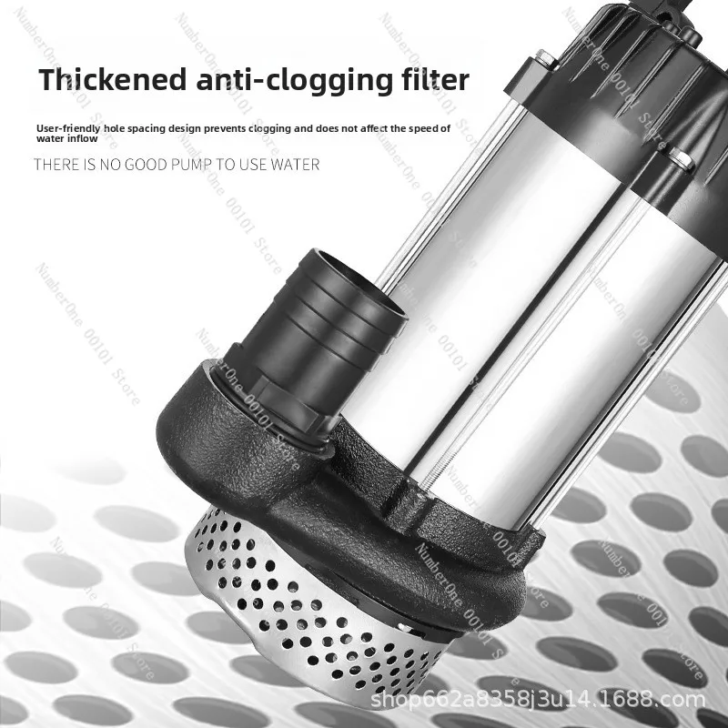 Brushless DC Submersible Pump 12V 24V 48V 60V 72V, High Flow Solar Water Pump, Battery Powered