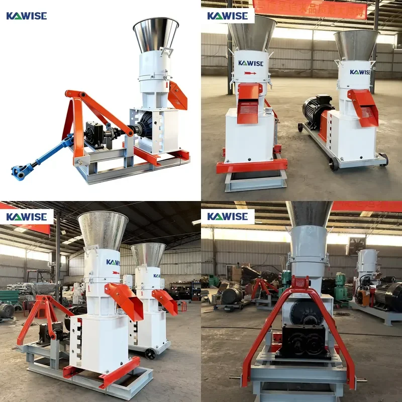 

PTO Feed Pellet Machine Model Range KR-190 to KR-400 for Dealers and Local Resale with 200-1200 Kg/h Output