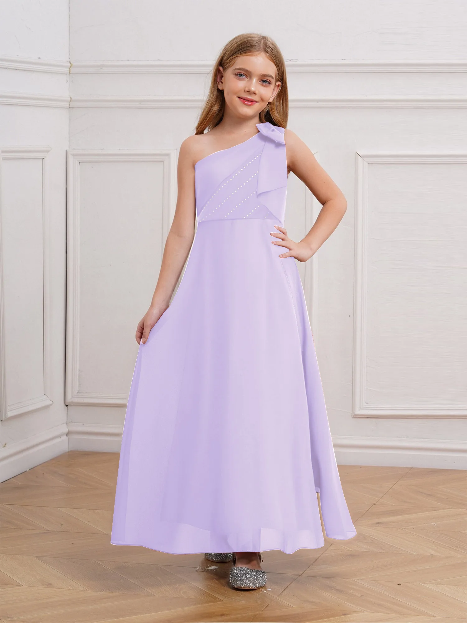 Children Lyrical Modern Dance Costume ballet Prom Dresses Ballroom Dancing Robe Kids Elegant Girls Chiffon Princess Party Dress