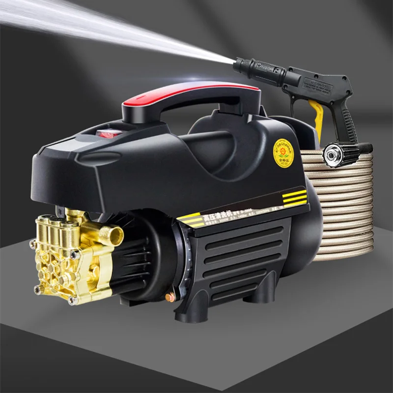 

Автомойка высокого давления 220 В, 3000 Вт, 16 л/мин, 3 режима распыления, портативная, быстроразъемная, самовсасывающая, для двора, дома, многоуборная, 140 бар