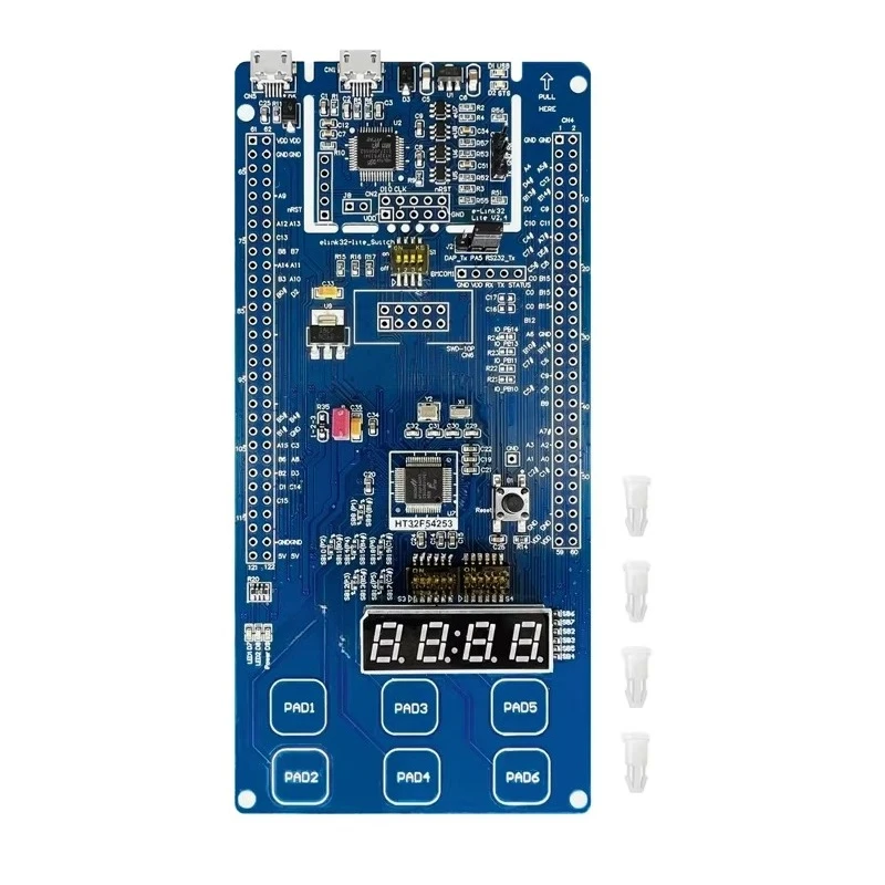 ht32f54253 development board kit esk32-30519 cortex m0 touch