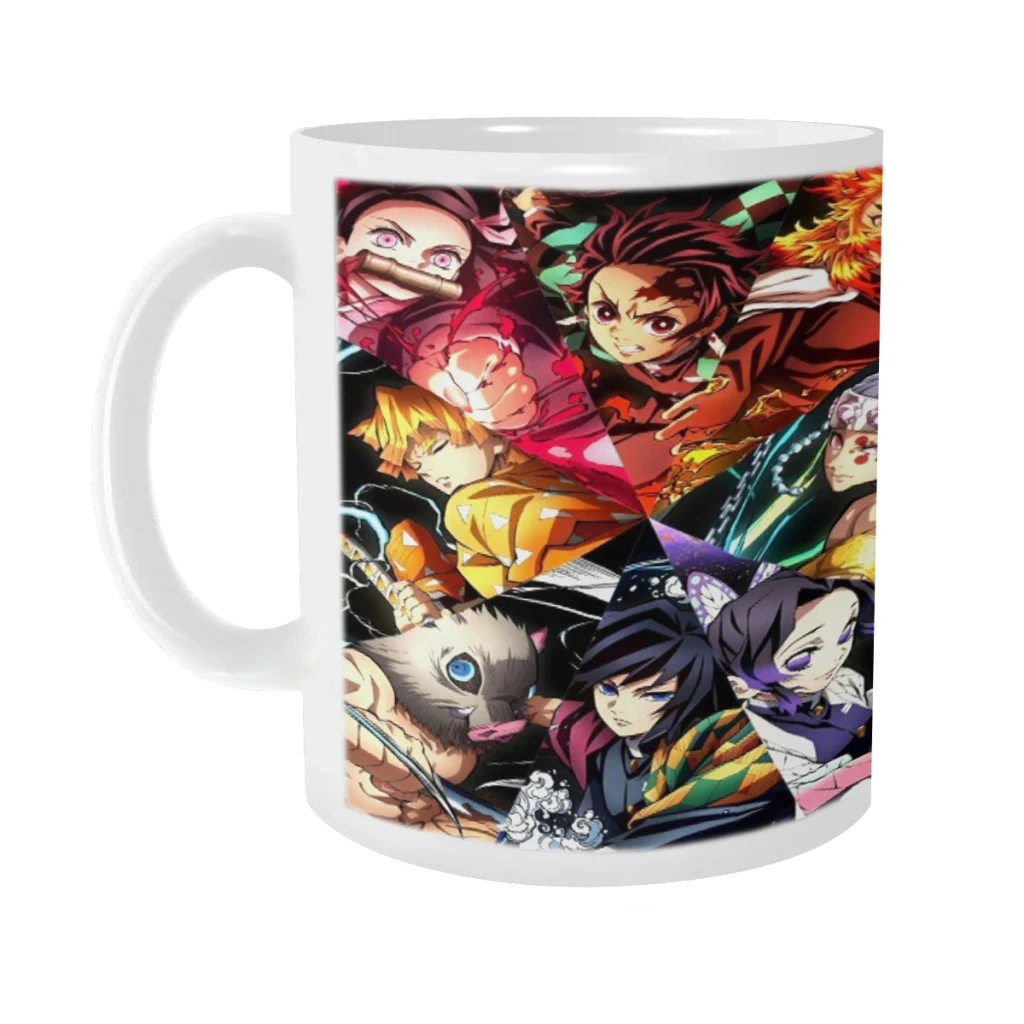 

Demon Slayer Graphic Anime Ceramic Coffee Mugs, Tea Cup, Milk Cups, Gifts, Drinkware, Coffeeware