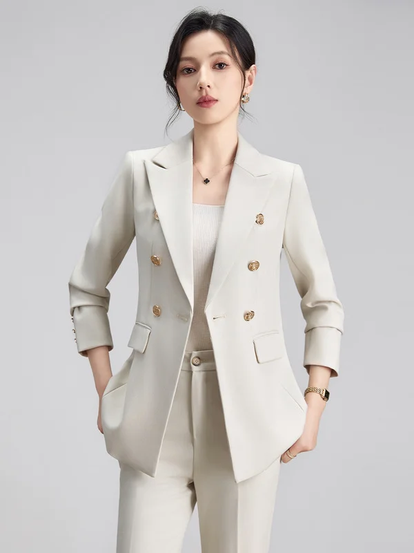 Business Commute Formal Suit Set Women's 2026 Autumn New Small Size High-End Feeling Professional Outfit Jacket OL