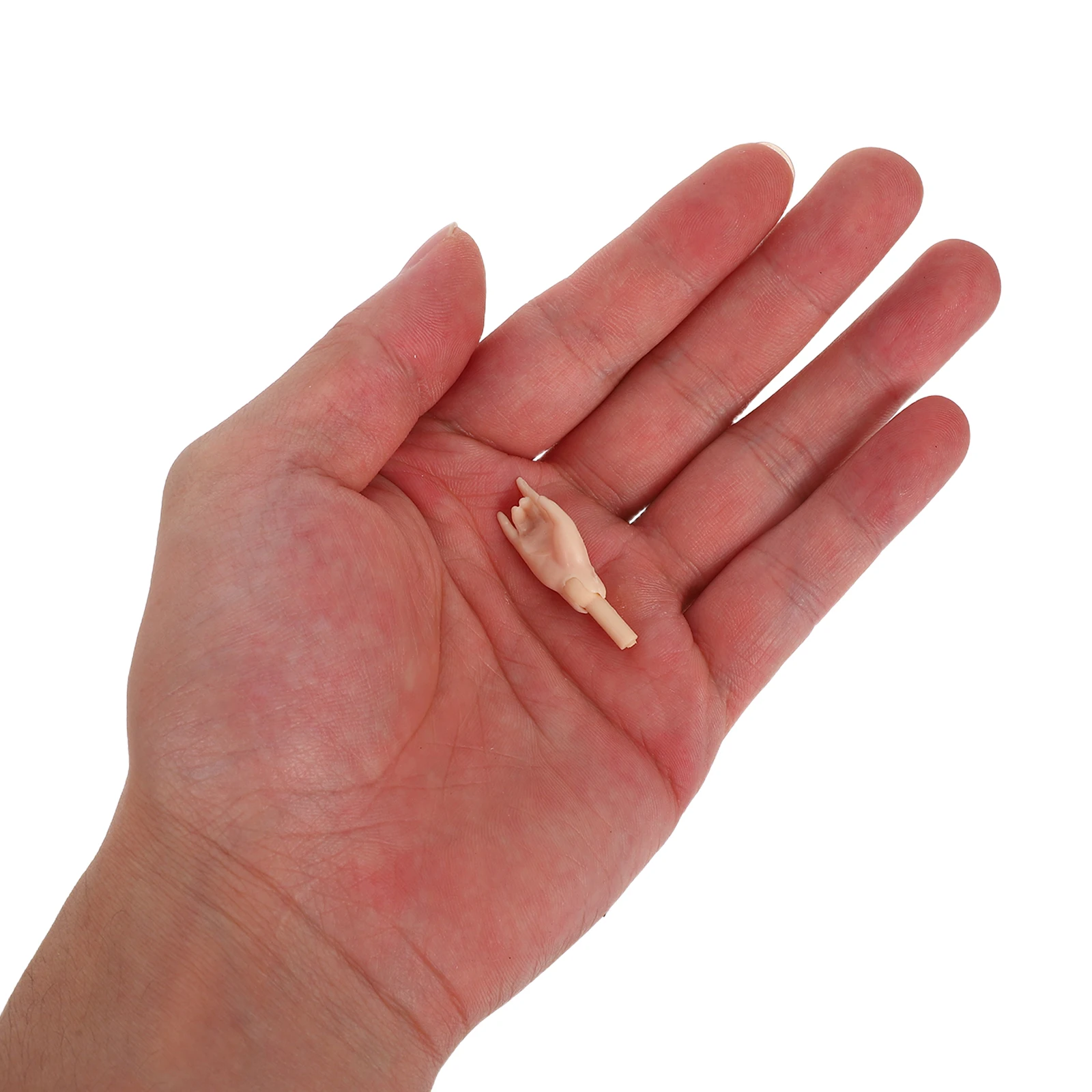 

24 Pcs Accessories Creation Materials Delicate Design Supplies Plastic Tiny Puppet Hands Mini Props