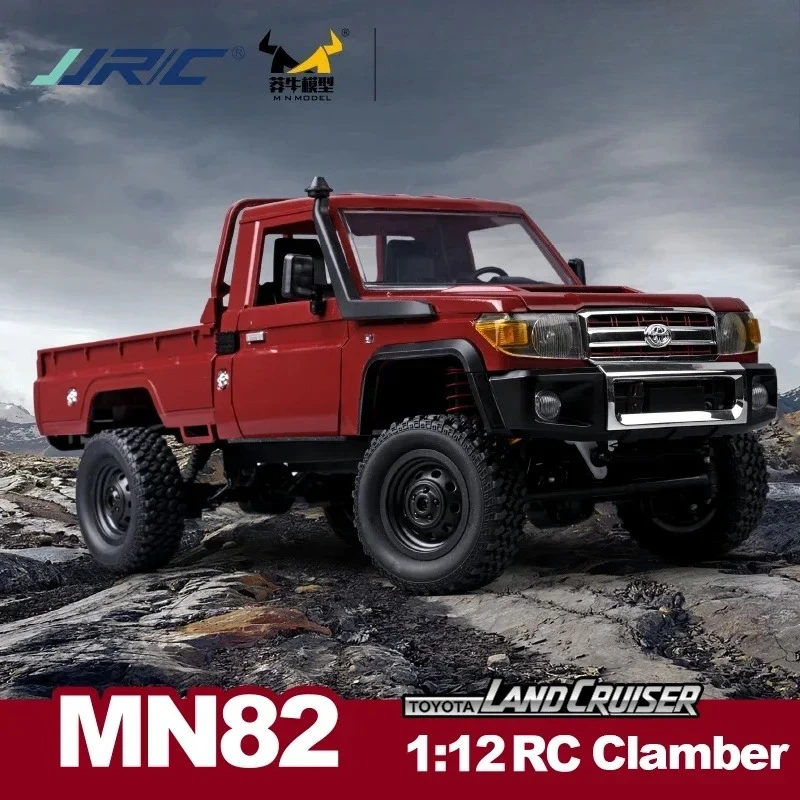 Novo veículo off-road de escalada com controle remoto mn82, escala completa 1:12 4wd para simulação lc79 modelo rc menino menina brinquedo carro rc