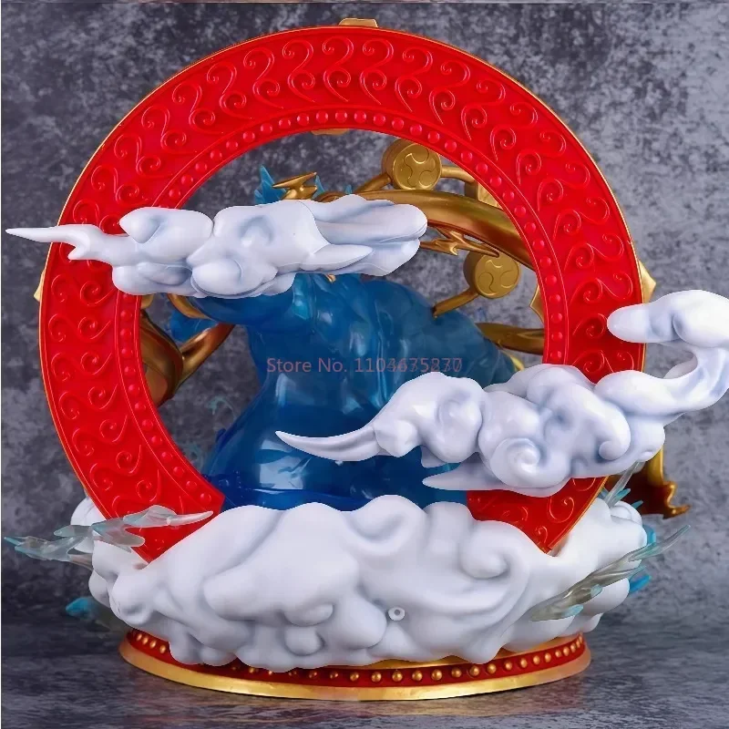 30 cm Een Stuk Anime Figurethor Enel Gk Beeldje Oversized Manga Standbeeld Action Model Speelgoed Figuur Collectible Ornamenten Kid Geschenken