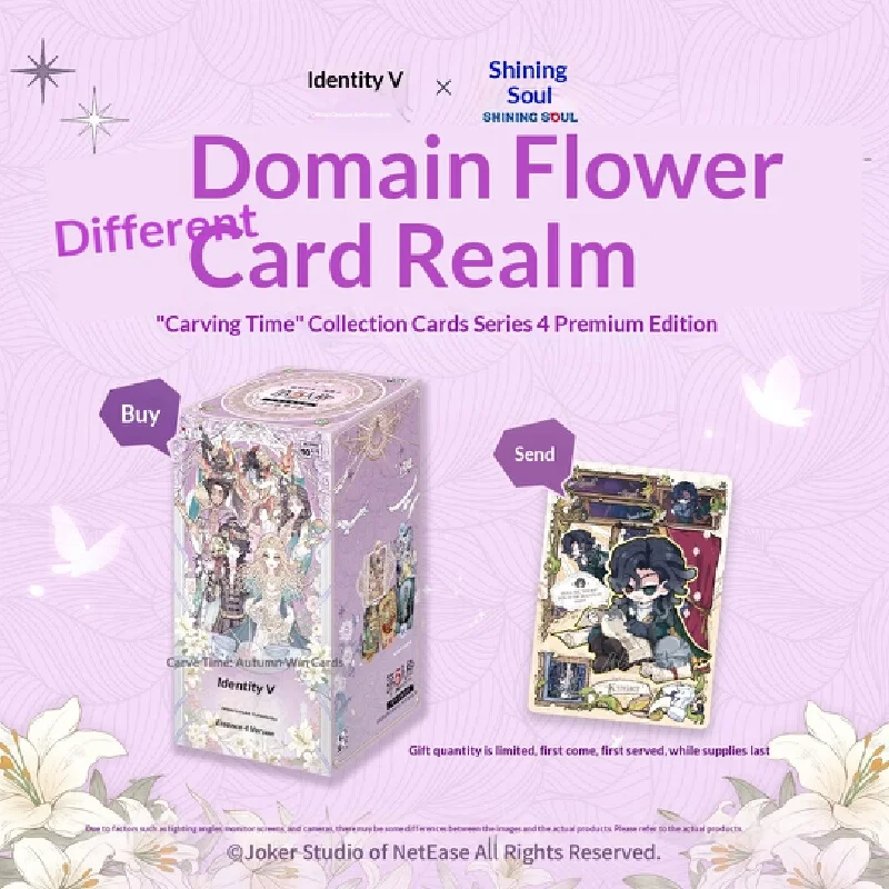 Soul Tide Identity V Collectible Cards Series 4 Premium Edition Game Peripheral Trading Card For Anime Fans