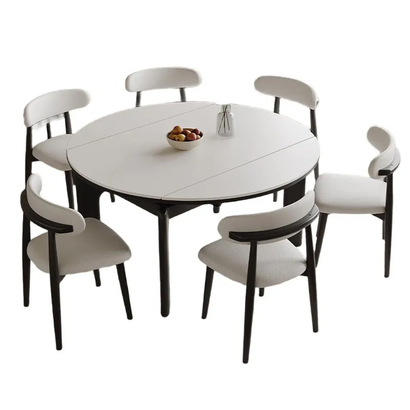 

Dining chair table all solid wood modern light luxury simple small apartment