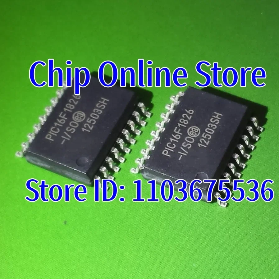 5~50pcs  PIC16F1826-I/SO  PIC16F1826T-I/SO  PIC16F1826  SOIC18  New Original  8 Bit Microcontroller MCU